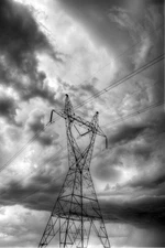 Fine Art Photography, Black and White print, 8x12, Raw Power