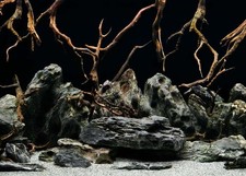SEAVIEW DOUBLE SIDED HIGH DEFINITION AQUARIUM BACKGROUND NATURAL MYSTIC/SEASCAPE