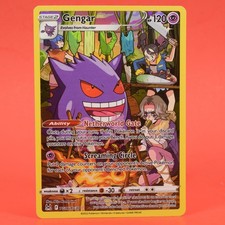 Pokemon English TCG Card Lost Origin Gengar TG06/TG30 Full Art Holo