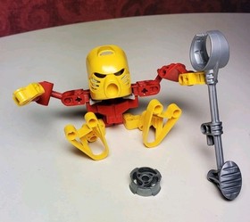 2003 LEGO Bionicle  Jaller Warrior 8594 Matoran of Mata Nui-Jaller Figure Only 