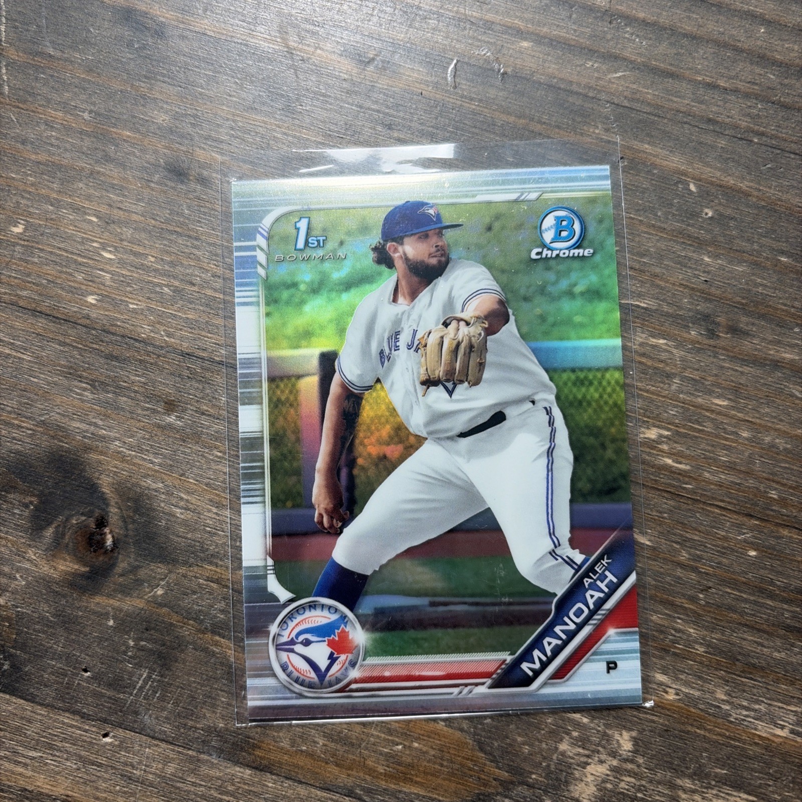 2019 Bowman Draft - Chrome Alek Manoah #BDC-3 Refractor (RC)