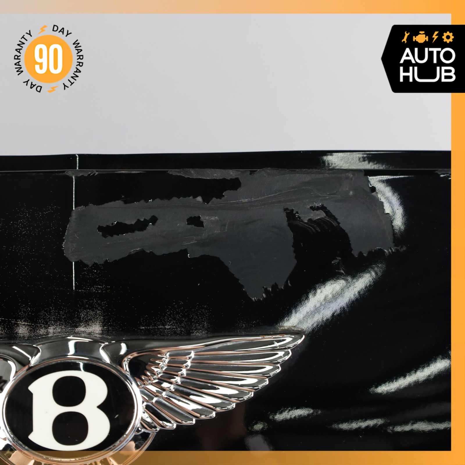12-15 Bentley Continental GT GTC Hood Radiator Grille Grill Euro Spec OEM 30k