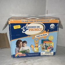 Hooked On Phonics Learn To Read Ages 4-8 K-2nd Grade Reading Program Incomplete