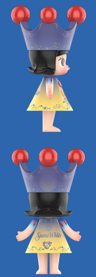 POP MART Mega Royal Molly Snow White 400% Figure Collectible Toy