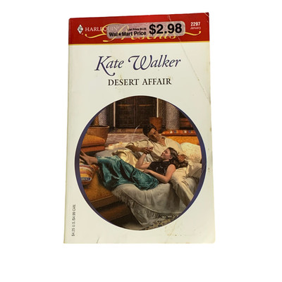 Harlequin Presents Desert Affair by Kate Walker Paperback Romance Novel