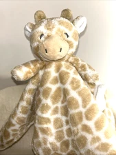 Carters Plush Giraffe Lovey Pacifier Holder Security Blanket Stuffed Animal Toy