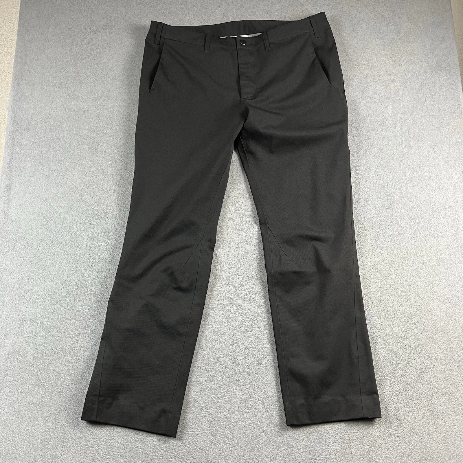 Adidas Pants Mens 38 Black Climaproof Softshell Golf Casual Outdooor Waterproof