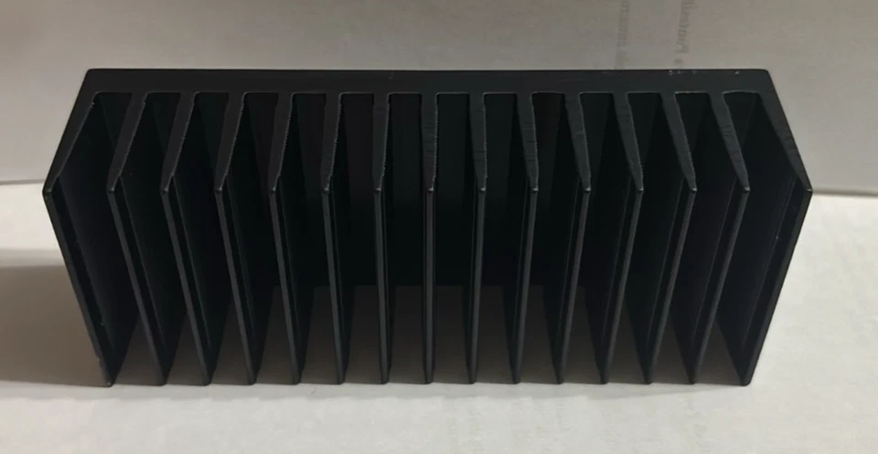 Dissipatore in alluminio - 146x60x39,5mm - Immagine 2 di 4