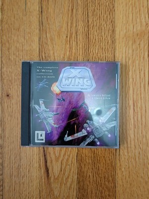 Star Wars The X-Wing Collection (PC, 1992) Collectors CD-Rom Disc In Jewel Case
