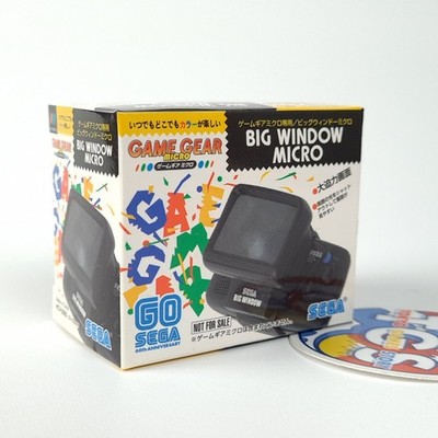 Sega Game Gear Big Window MICRO Japan NEW Sega 60th Anniversary