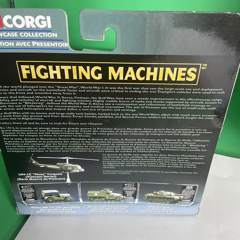 Corgi Fighting Machines M48-A3 Vietnam Tank NIB - Image 2 of 3