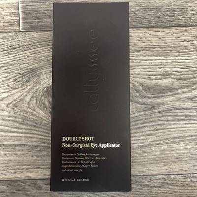 Callyssee Double Shot Black Eye Applicator 5mL Firming Anti-Wrinkle Women NEW