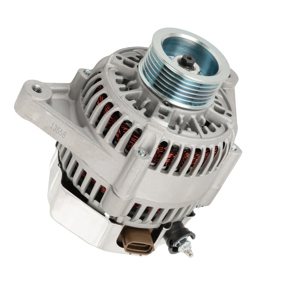 Alternador nuevo para Toyota Camry 1994-1996 Avalon Lexus ES300 80A 12V CW 6 ranuras Foto 3 de 3