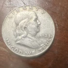 1952 Franklin Half Dollar 50C 90% Silver Business Strike Liberty Bell Coin