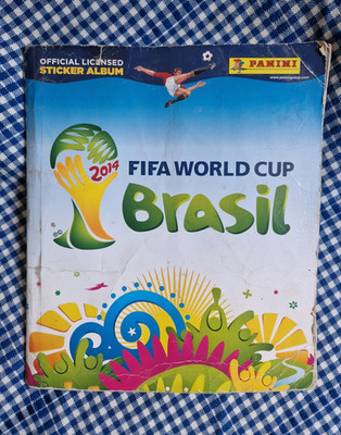 KOMPLETT Panini FIFA World Cup Brasil 2014 Stickeralbum komplett