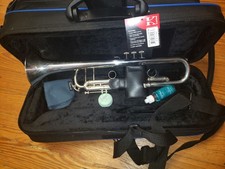 Bach Artisan AB190S Silver Bb Trumpet! Chem Cleaned, Serviced, New Case!