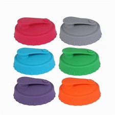6 Pcs Can Drink Protector Silicone Sealed Bottle Cap Soda Beer Covers Pop