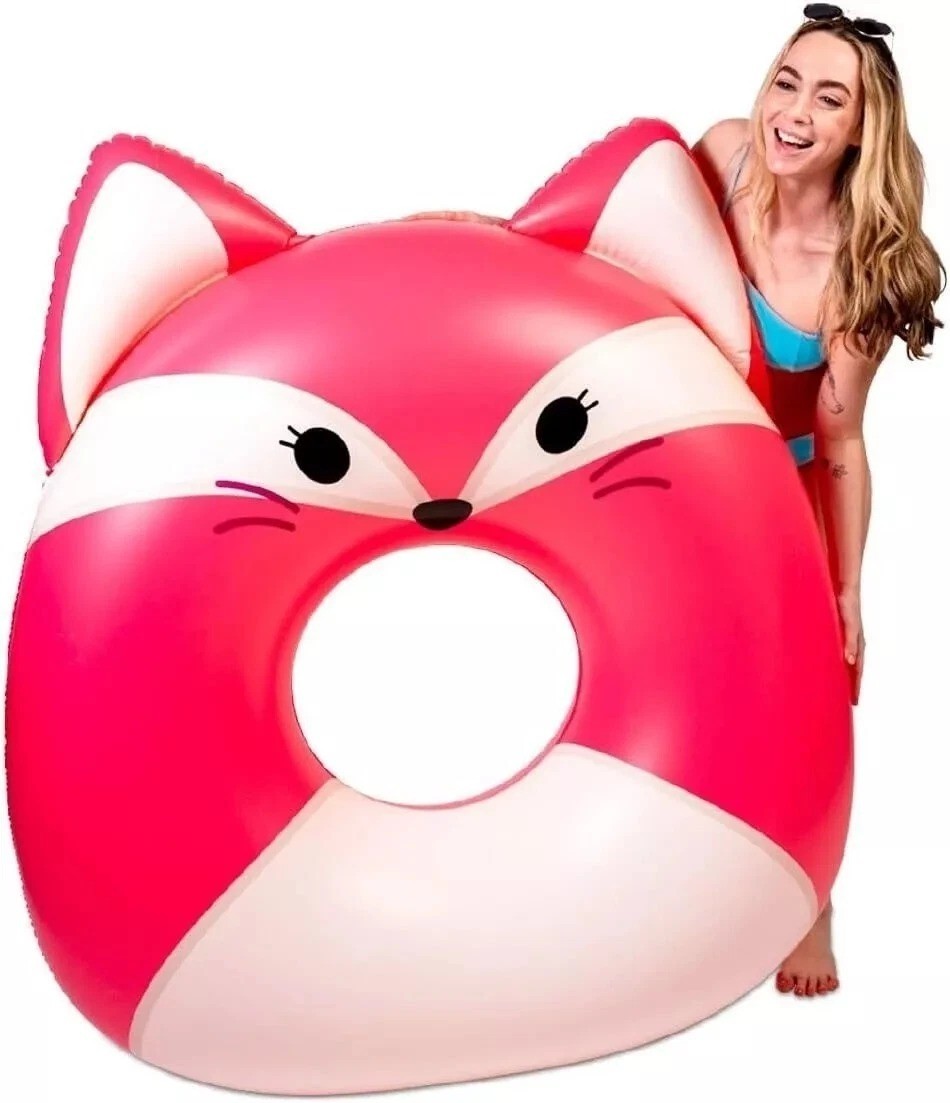BigMouth x Squishmallows Inflatable Ring "FIFI THE FOX"  Pool Float 4ft long!