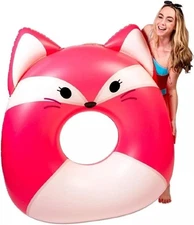 BigMouth x Squishmallows Inflatable Ring "FIFI THE FOX"  Pool Float 4ft long!