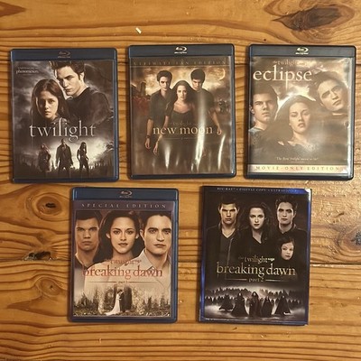 The Twilight Saga Complete Set 5 Movie Collection - (Blu-ray)