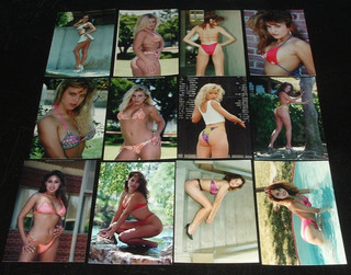 LQQK 12 vintage 1990s originals A FEW SWELL SWIMSUIT GLAMOUR BEAUTY MODELS #47