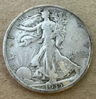 1935-S WALKING LIBERTY SILVER HALF DOLLAR~ NICE COIN~ ‼️