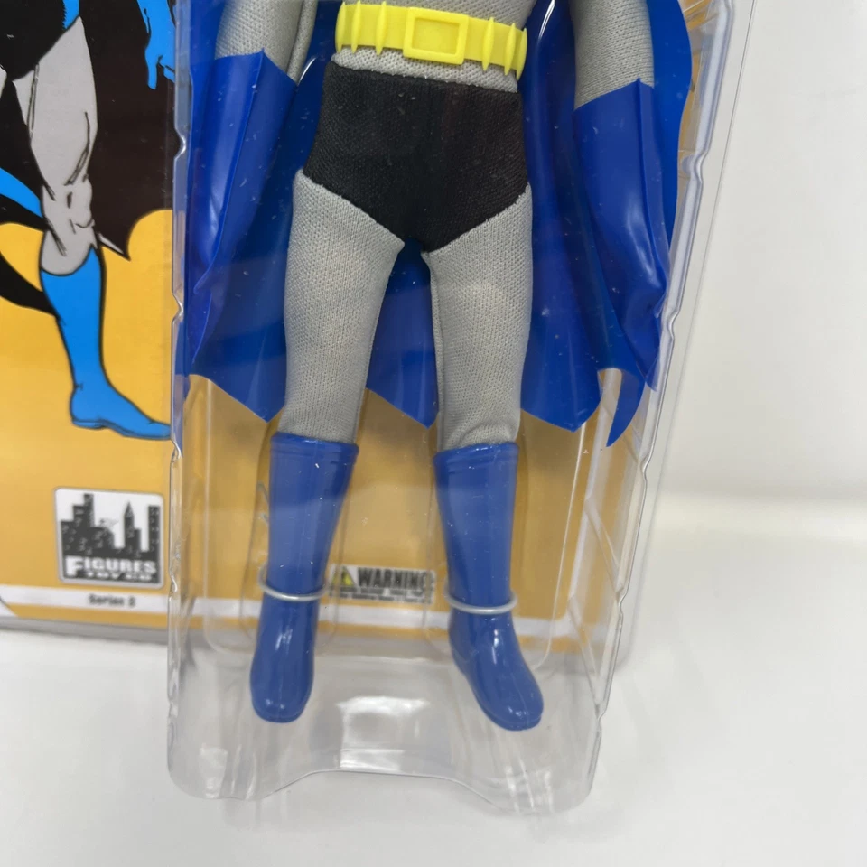 Figuras Toy Co Batman con Capucha Extraíble Figura Los Grandes Héroes del Mundo Tipo Mego Foto 3 de 4