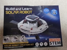 NEW FAST SHIP Build And Learn Solar Robot Kit STEM Educational Toy For Ages 8