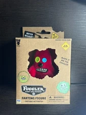 New Fuggler Ugly Monster Farting Figures 3" Red Munch Munch Motion Activated