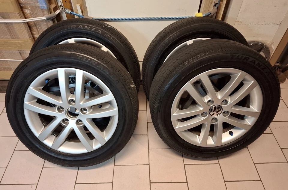 set 4 Cerchi Con Gomme  VOLKSWAGEN GOLF 6 205/55 R 16 91 V - Imagen 2 de 4