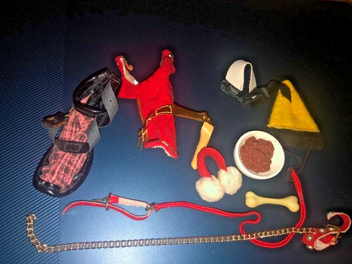 Vintage Barbie 1964 Dog N Duds 1613 Accessories