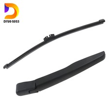 1 Set Black Rear Window Wiper Arm Wiper Blade Fit For 2015-2020 Ford Edge
