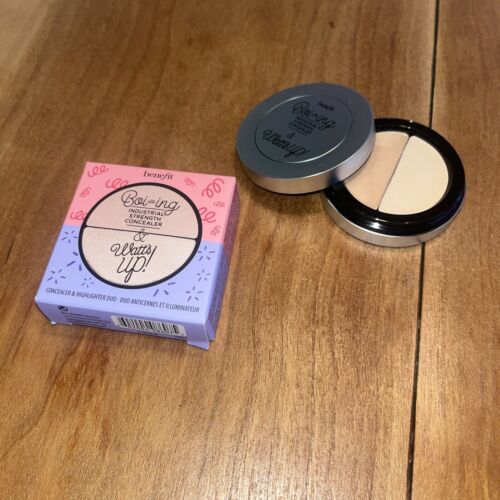 Benefit Boi-ing Industrial Strength Concealer Duo Shade #1 Full Size 1.4g - Picture 1 of 4