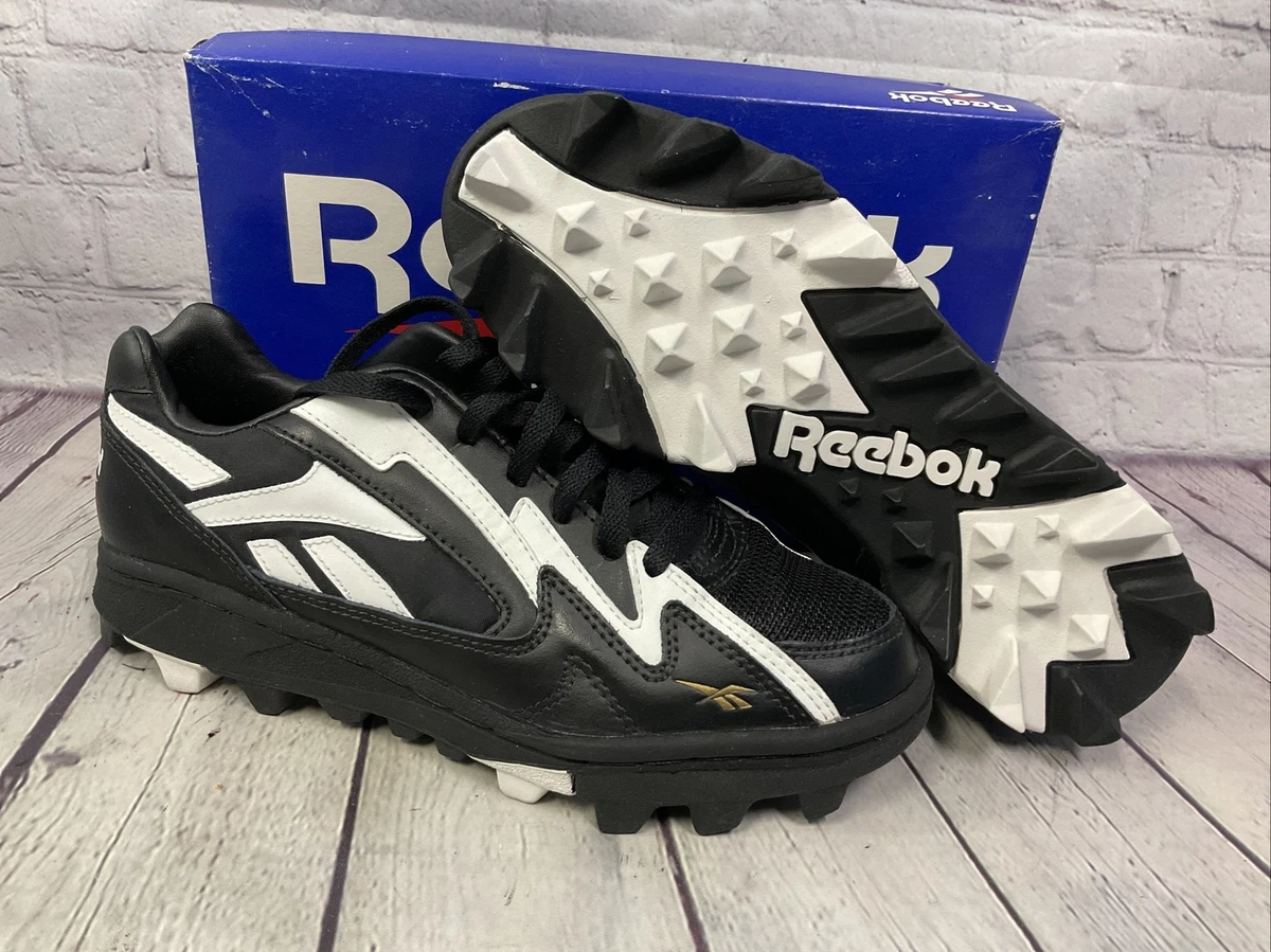 Regreso Guardia yo Reebok Pit Bull Light Low Mens Football Shoes Size 7 Black White New With  Box | eBay