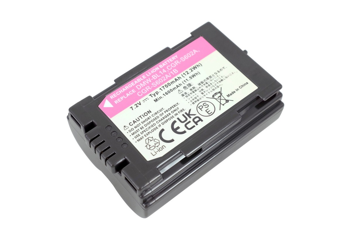 Qualità Batteria - Batteria per Panasonic Typ CGR-S602A - 1500mAh - 7,2V - Li-Ion