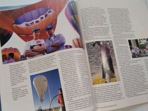 Air & Space Magazine Smithsonian Rare Vtg 1994 Aggressor Squadron Bennet Race - Picture 10 of 12