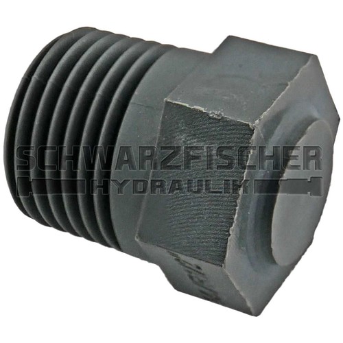Tapón de cierre con hexágono exterior y rosca cónica, variante seleccionable - Imagen 6 de 13