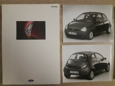 FORD KA Road Book 1996 Press Kit Media Launch Pressemappe Porto Cervo Italien