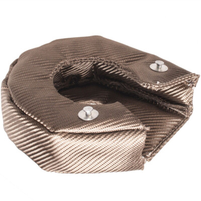 1*Cover T3 Wrap Titanium Fiber Turbo Blanket Heat Shield Barrier Turbocharger