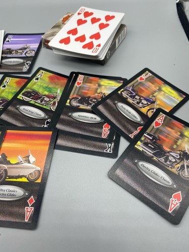 Harley-Davidson Bicycle playing cards - Complete deck in open box - poker - Picture 5 of 5