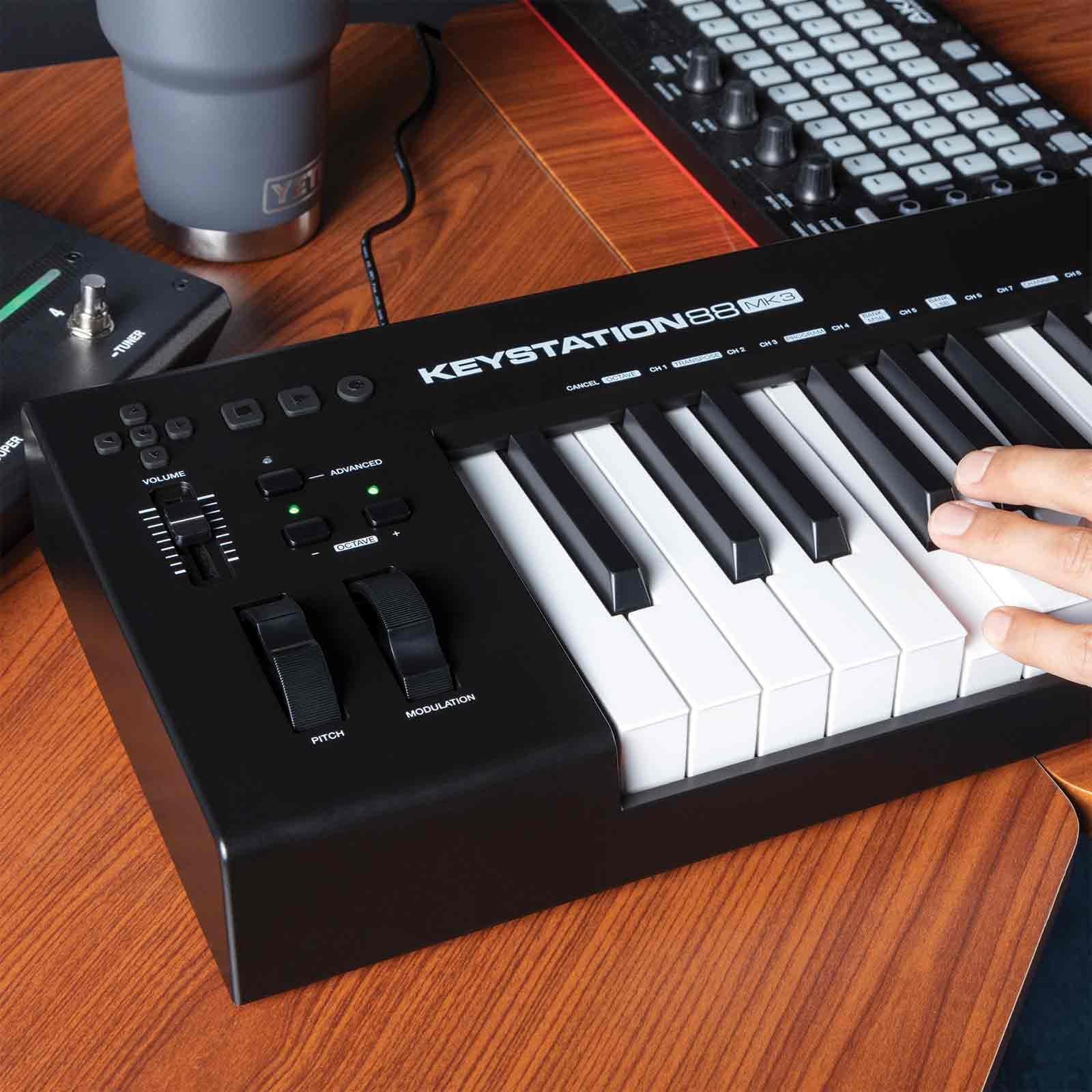 kontakt privilegeret hale M-Audio Keystation 88 II 88 Keys USB Keyboard for sale online | eBay