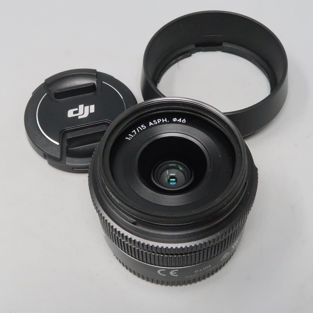 DJI D-L015 MFT ASPH Prime 15mm Lens f1.7 Micro Drone Lens w