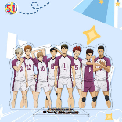 Haikyuu!! Cute HD Figure Desktop Acrylic Stand Decor Collection Gift 16cm #32