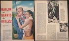 Clippings cuttings - MARLON BRANDO #B-0029 - 17 pages