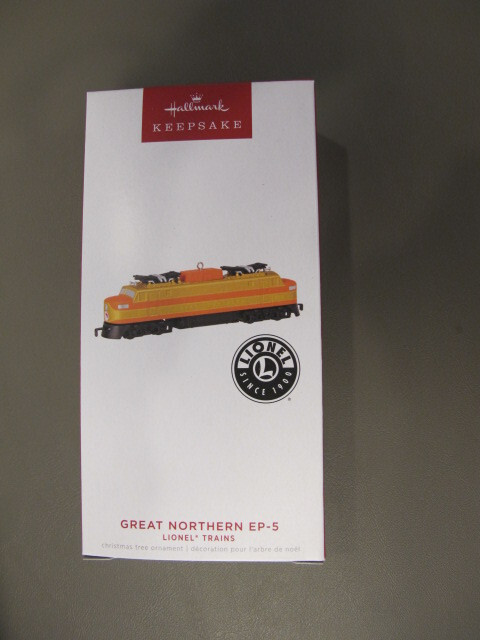 HALLMARK - 2022 LIMITED EDITION  LIONEL TRAIN GREAT NORTHERN EP-5 - NEW