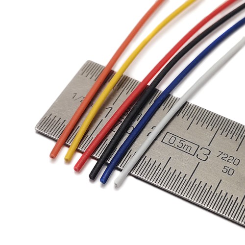 Câble Miniature 1.2mm awg 28 Pour Maquettes Revell TAMIYA 1/24 1/35