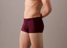 Calvin Klein Men's CK Black Low Rise Trunk Size L XL Purple Glo NWT