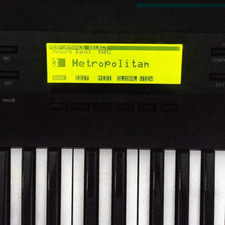 Nuovo schermo LCD giallo verde per Korg T1 T2 T3 WS 01W!