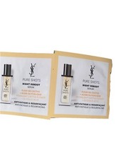 2 x YSL Yves Saint Laurent Pure Shots Night Reboot Resurfacing Serum Sample 1ml