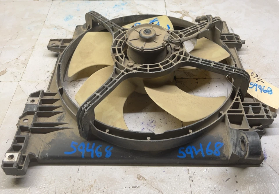 Ventilador y cubierta del motor de refrigeración eléctrico del radiador LEGACY 03-06 BAJA 2000-04 2,5 L Foto 2 de 4